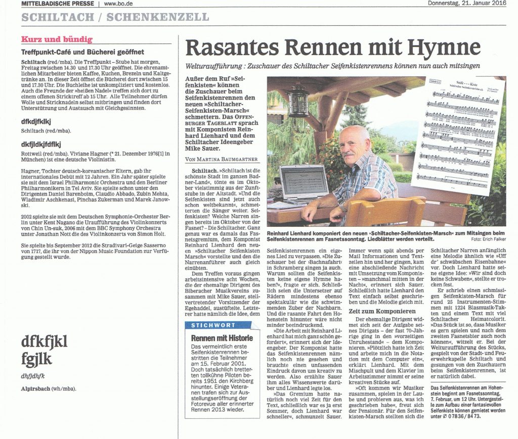 OT vom 21. Jan. 2016